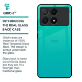 Cuba Blue Glass Case For Poco X6 Pro 5G