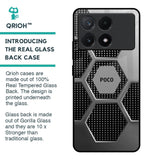 Hexagon Style Glass Case For Poco X6 Pro 5G