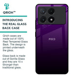 Harbor Royal Blue Glass Case For Poco X6 Pro 5G