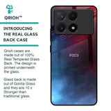 Smokey Watercolor Glass Case for Poco X6 Pro 5G