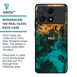 Watercolor Wave Glass Case for Poco X6 Pro 5G