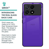 Amethyst Purple Glass Case for Poco X6 Pro 5G