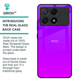Purple Pink Glass Case for Poco X6 Pro 5G
