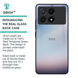 Light Sky Texture Glass Case for Poco X6 Pro 5G