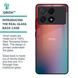 Dusty Multi Gradient Glass Case for Poco X6 Pro 5G