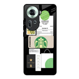 Coffee Latte Oppo Reno11 5G Glass Back Cover Online