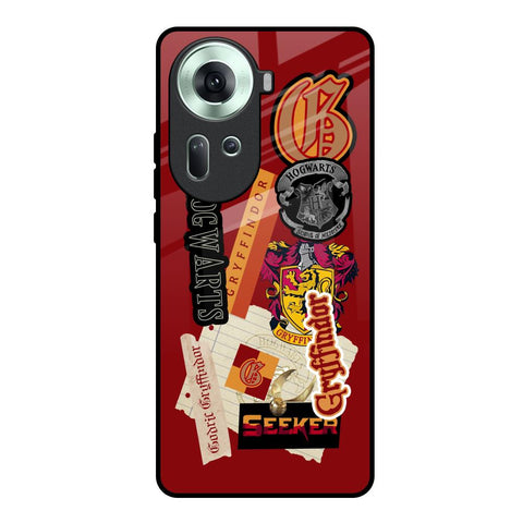 Gryffindor Oppo Reno11 5G Glass Back Cover Online