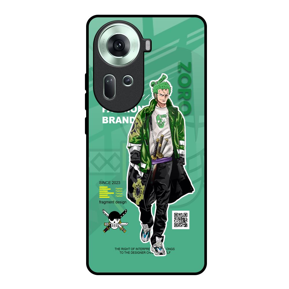 Zoro Bape Oppo Reno11 5G Glass Back Cover Online