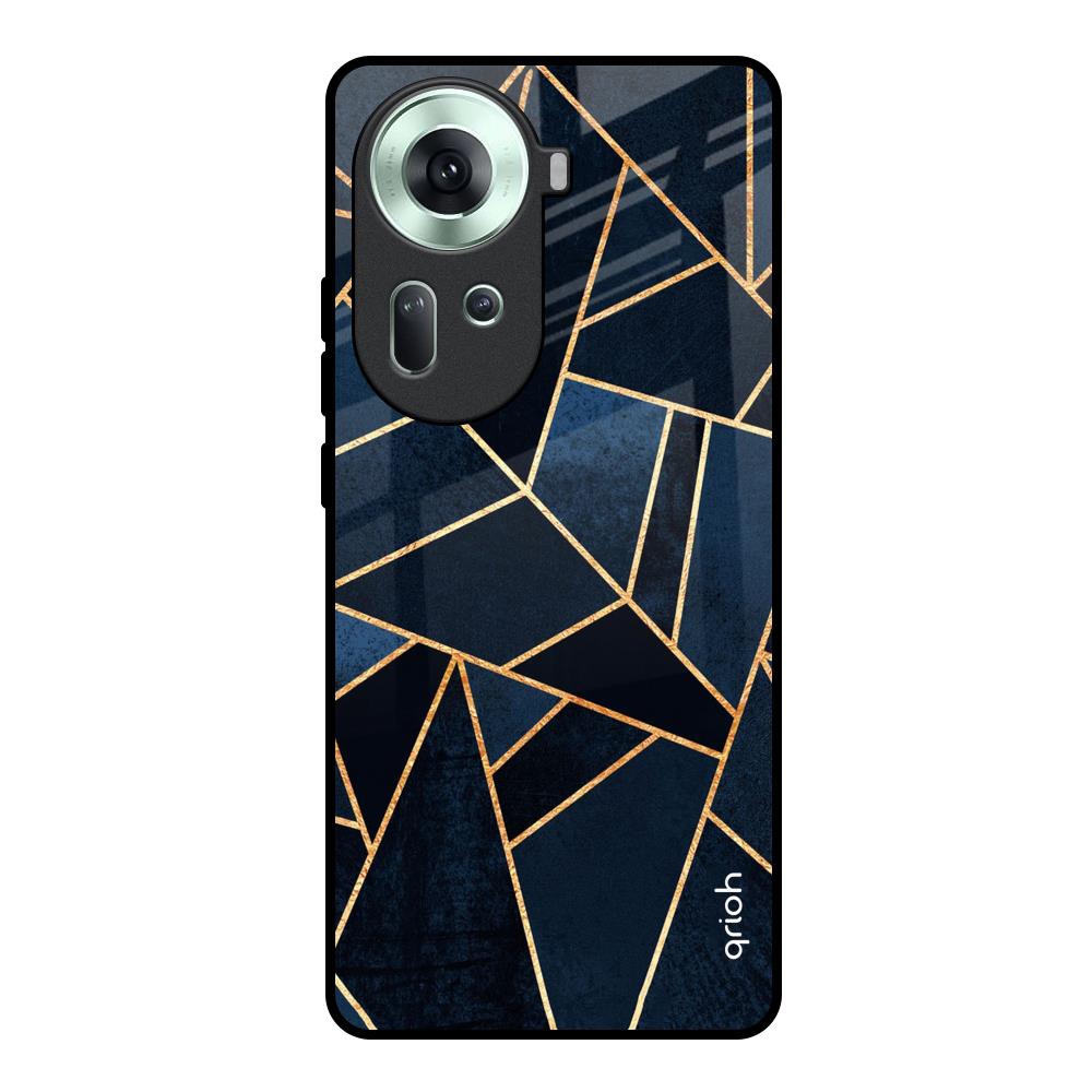 Abstract Tiles Oppo Reno11 5G Glass Back Cover Online