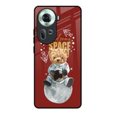 Astronaut Bear Oppo Reno11 5G Glass Back Cover Online