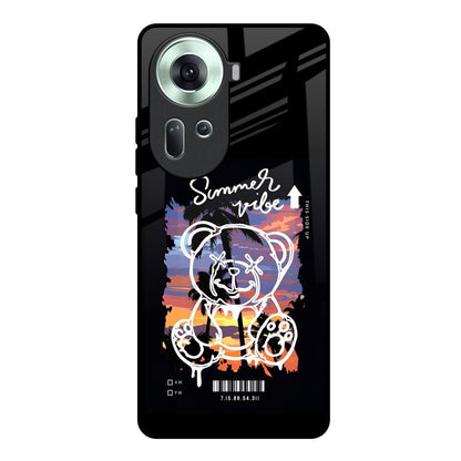 Summer Vibe Oppo Reno11 5G Glass Back Cover Online