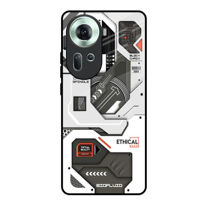 Explore Circuit Oppo Reno11 5G Glass Back Cover Online