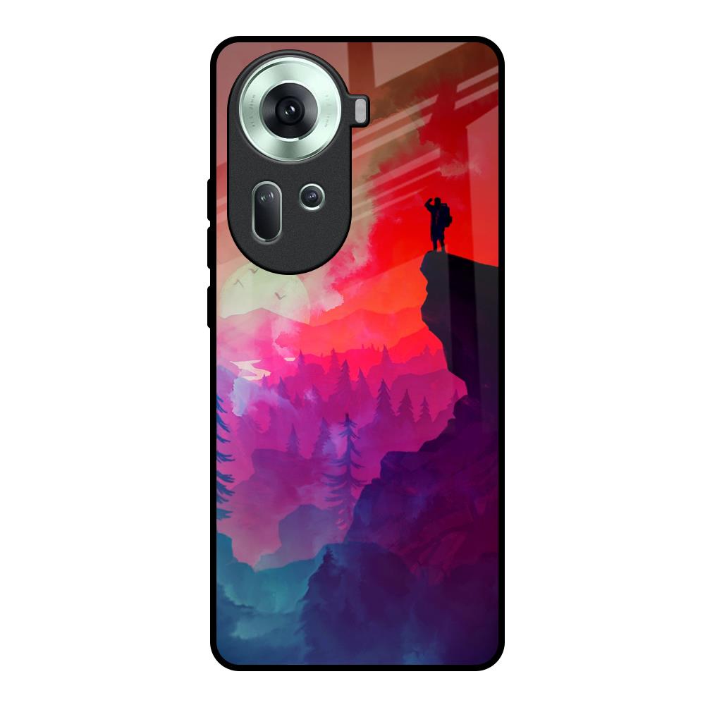 Dream So High Oppo Reno11 5G Glass Back Cover Online