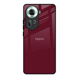 Classic Burgundy Oppo Reno11 5G Glass Back Cover Online