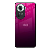 Purple Ombre Pattern Oppo Reno11 5G Glass Back Cover Online