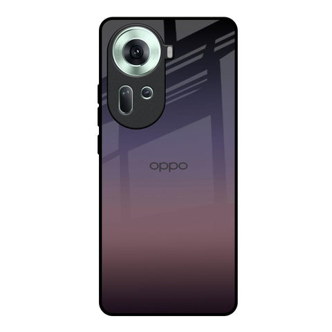 Grey Ombre Oppo Reno11 5G Glass Back Cover Online
