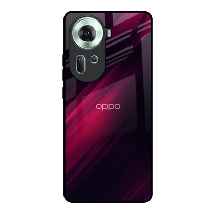 Razor Black Oppo Reno11 5G Glass Back Cover Online