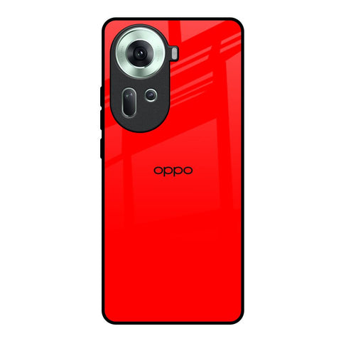 Blood Red Oppo Reno11 5G Glass Back Cover Online