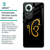 Luxury Fashion Initial Glass Case for Oppo Reno11 5G