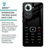Classic Keypad Pattern Glass Case for Oppo Reno11 5G