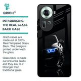 Car In Dark Glass Case for Oppo Reno11 5G