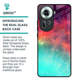 Colorful Aura Glass Case for Oppo Reno11 5G