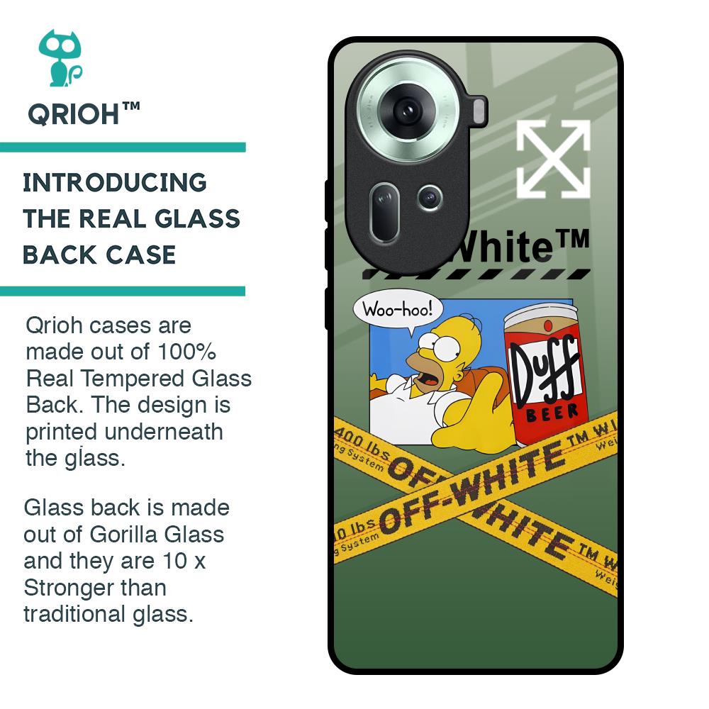 Duff Beer Glass Case for Oppo Reno11 5G