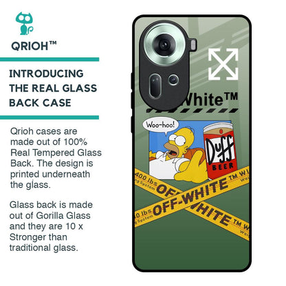 Duff Beer Glass Case for Oppo Reno11 5G