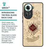 Magical Map Glass Case for Oppo Reno11 5G
