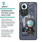 Space Travel Glass Case for Oppo Reno11 5G