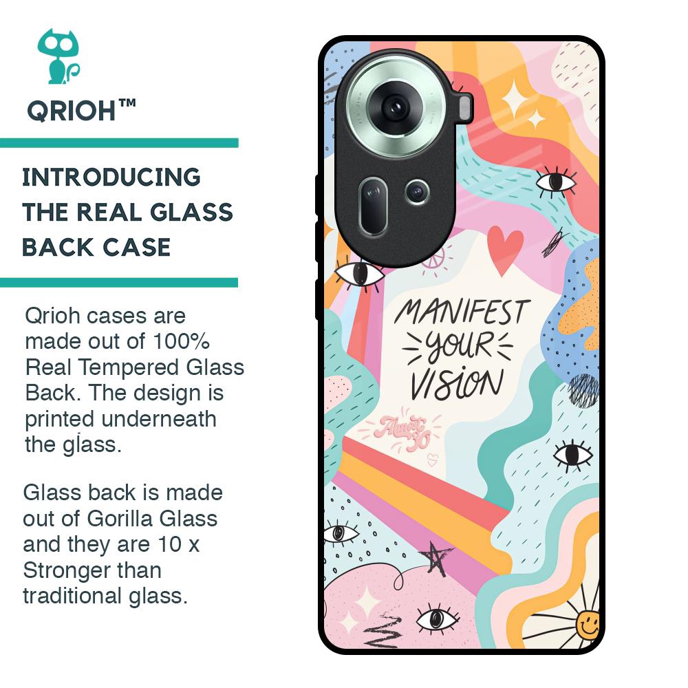 Vision Manifest Glass Case for Oppo Reno11 5G