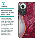 Crimson Ruby Glass Case for Oppo Reno11 5G