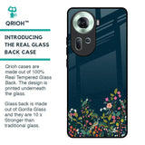 Small Garden Glass Case For Oppo Reno11 5G