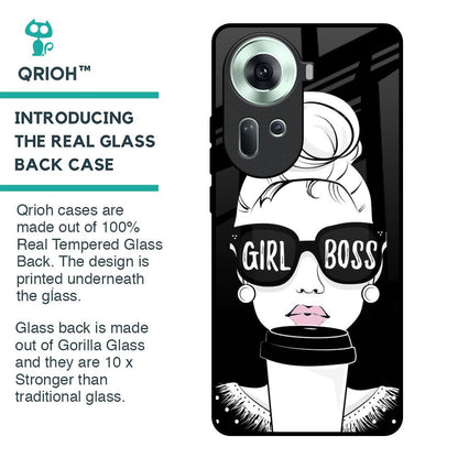 Girl Boss Glass Case For Oppo Reno11 5G