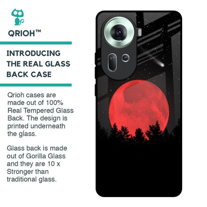 Moonlight Aesthetic Glass Case For Oppo Reno11 5G