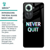 Never Quit Glass Case For Oppo Reno11 5G