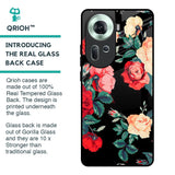 Floral Bunch Glass Case For Oppo Reno11 5G