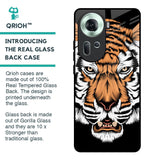 Angry Tiger Glass Case For Oppo Reno11 5G