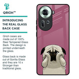 Funny Pug Face Glass Case For Oppo Reno11 5G