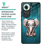 Adorable Baby Elephant Glass Case For Oppo Reno11 5G