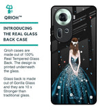 Queen Of Fashion Glass Case for Oppo Reno11 5G
