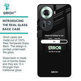 Error Glass Case for Oppo Reno11 5G