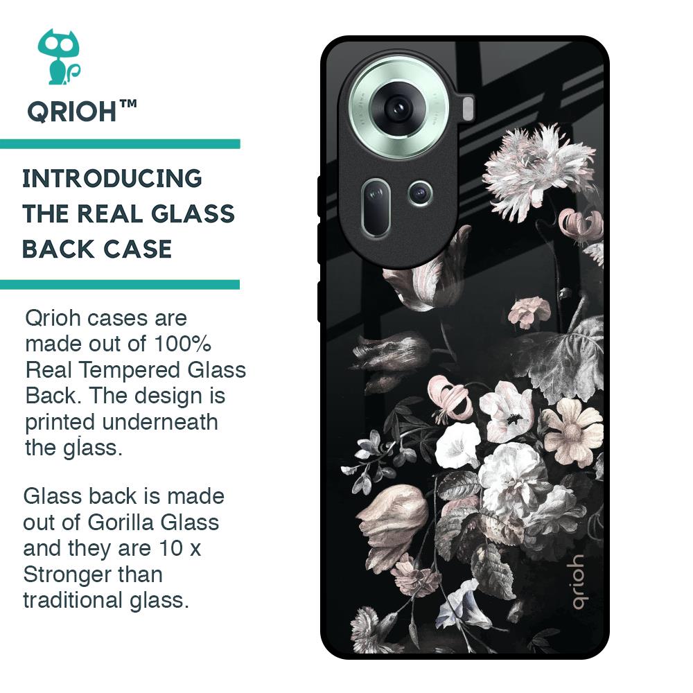 Artistic Mural Glass Case for Oppo Reno11 5G
