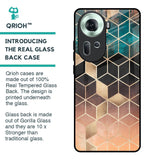 Bronze Texture Glass Case for Oppo Reno11 5G
