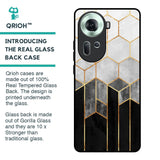 Tricolor Pattern Glass Case for Oppo Reno11 5G