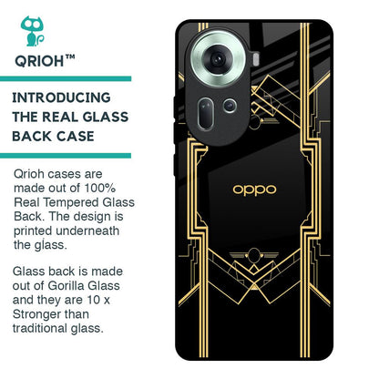 Sacred Logo Glass Case for Oppo Reno11 5G