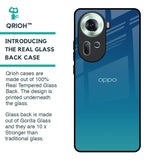 Celestial Blue Glass Case For Oppo Reno11 5G