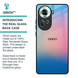 Blue & Pink Ombre Glass case for Oppo Reno11 5G