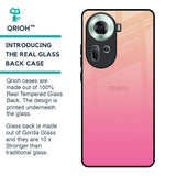 Pastel Pink Gradient Glass Case For Oppo Reno11 5G