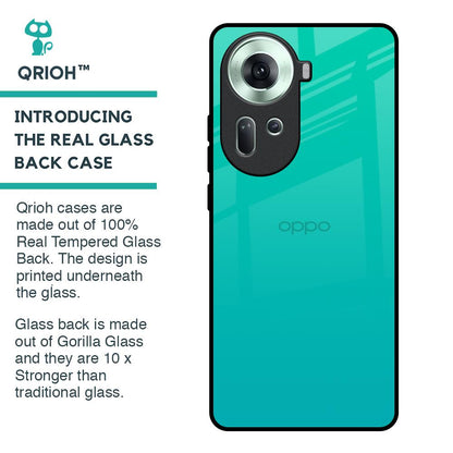 Cuba Blue Glass Case For Oppo Reno11 5G